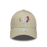 Jockey New Era New York Yankees MLB 9Forty Floral Beige