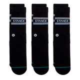 Stance Sock Men Basic Crew 3 Pack Black